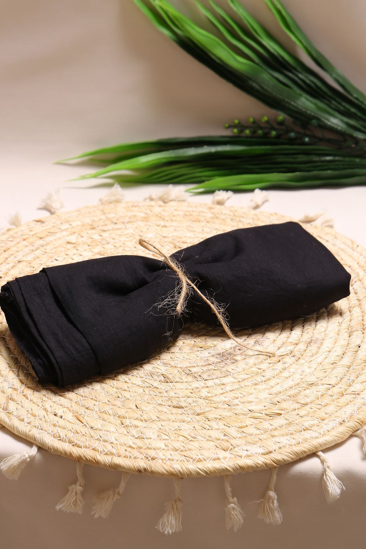 Soft Cotton Shawl Black