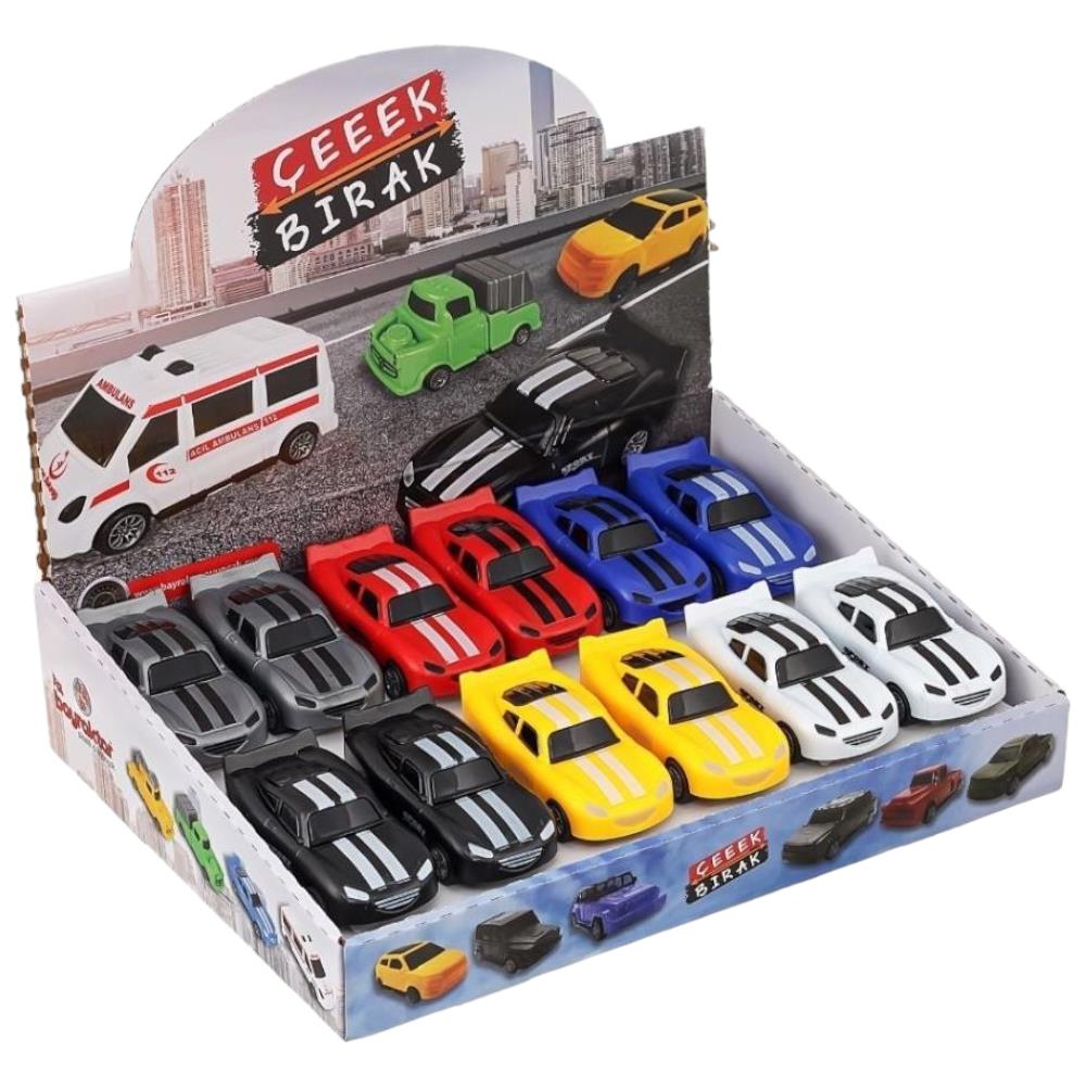 Pull Drop Nascar Car 10.5 Cm