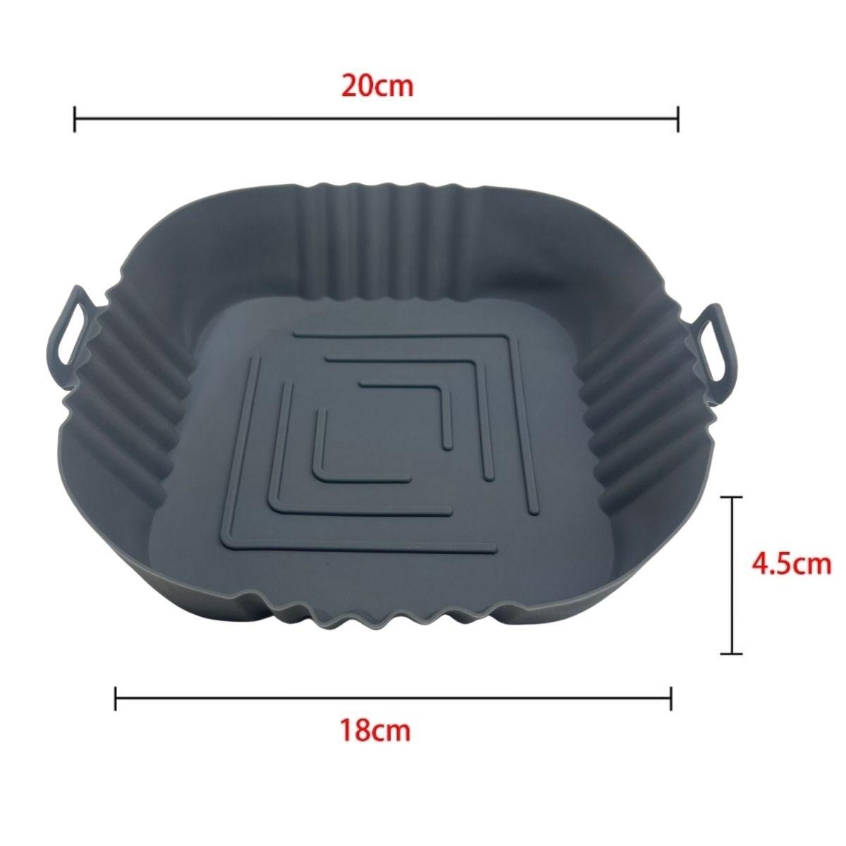 Fryer Afryer And Oven Silicone Baking Mat 20 Cm square