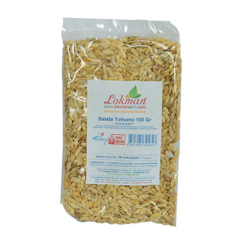 Salad Seeds Natural 100 Gr Package