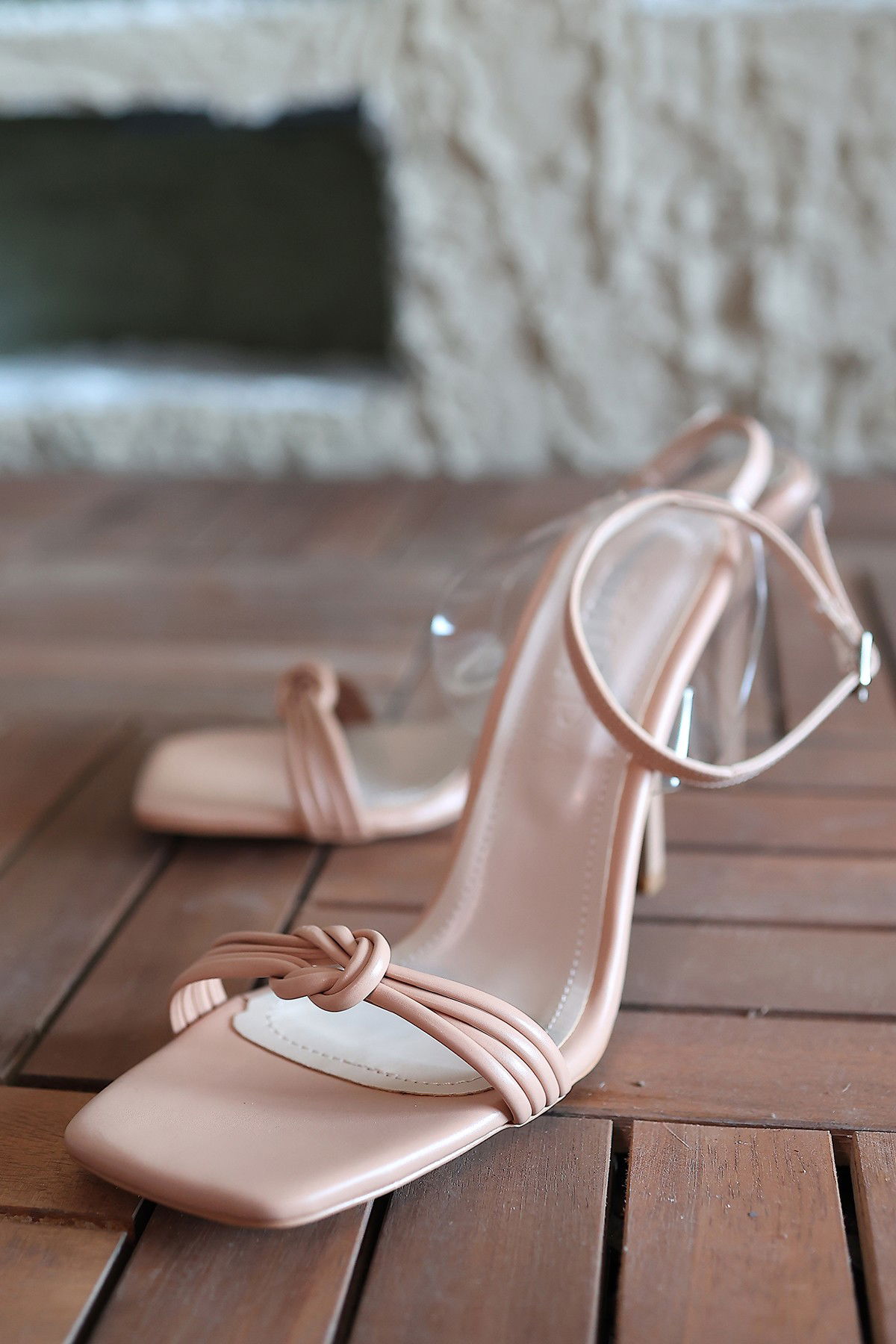 Nude Skin Heeled Shoes