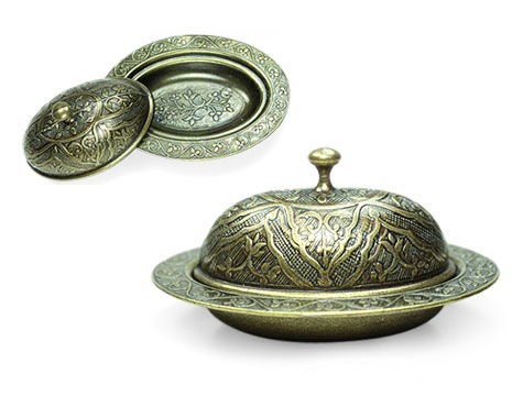 Ottoman Motif Turkish Delight Holder (Small Size)