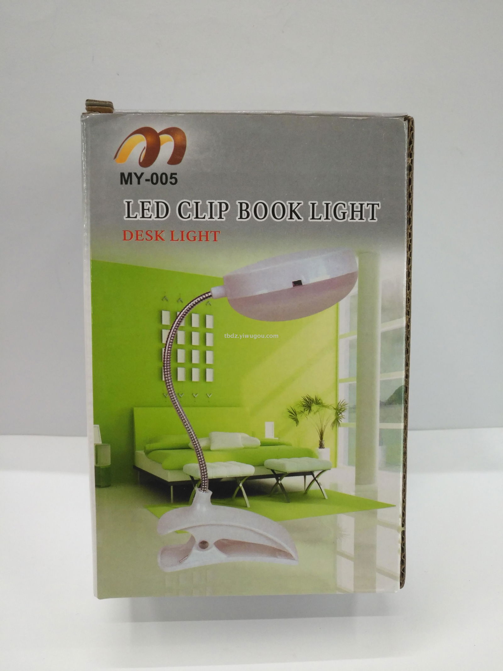 Led Clip Book Reading Table Lamp Book Reading Light Battery Powered