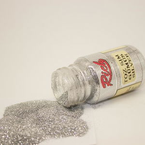 Rich 9102 Silver Powder Glitter 50 cc