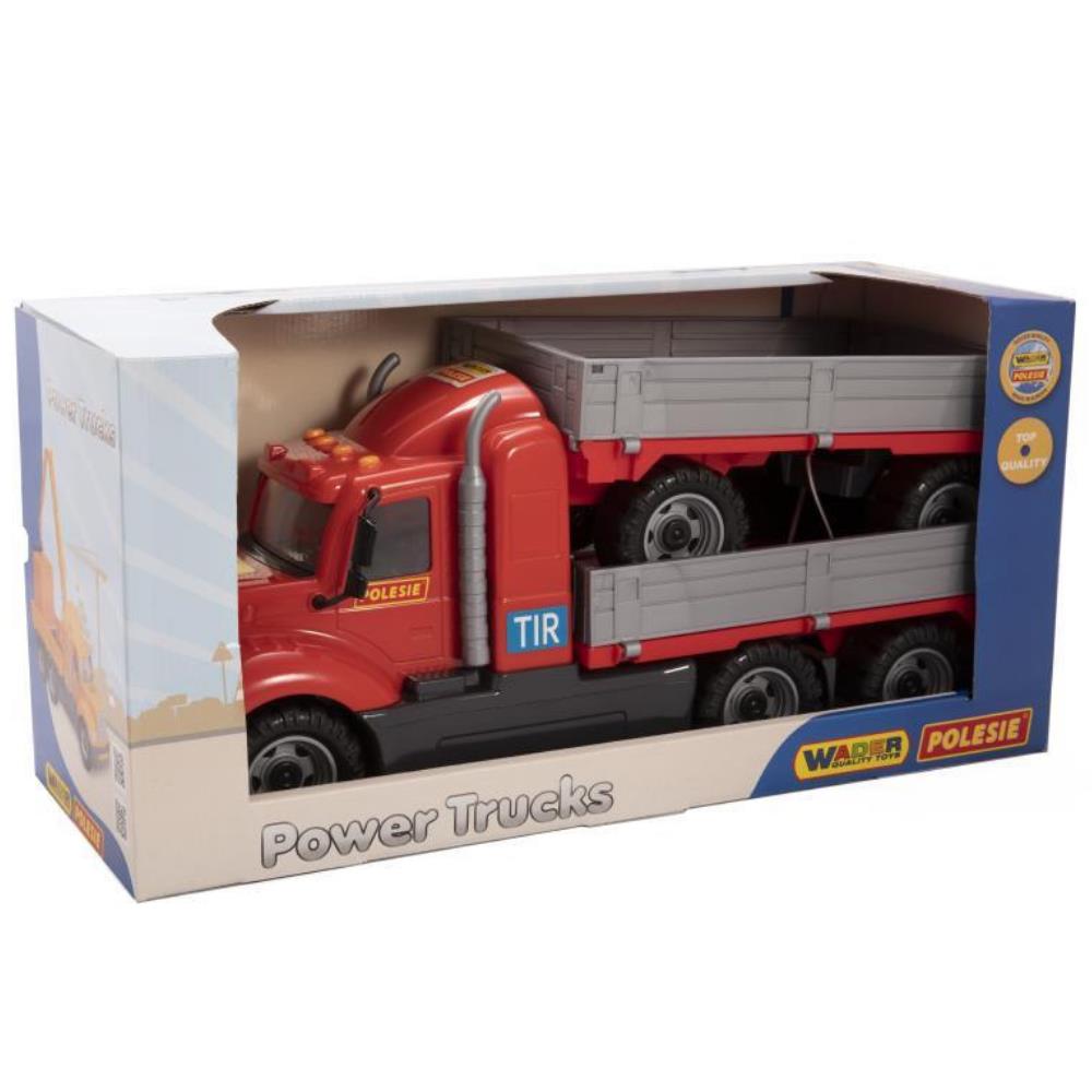 Boxed Mike Tractor with Trailer