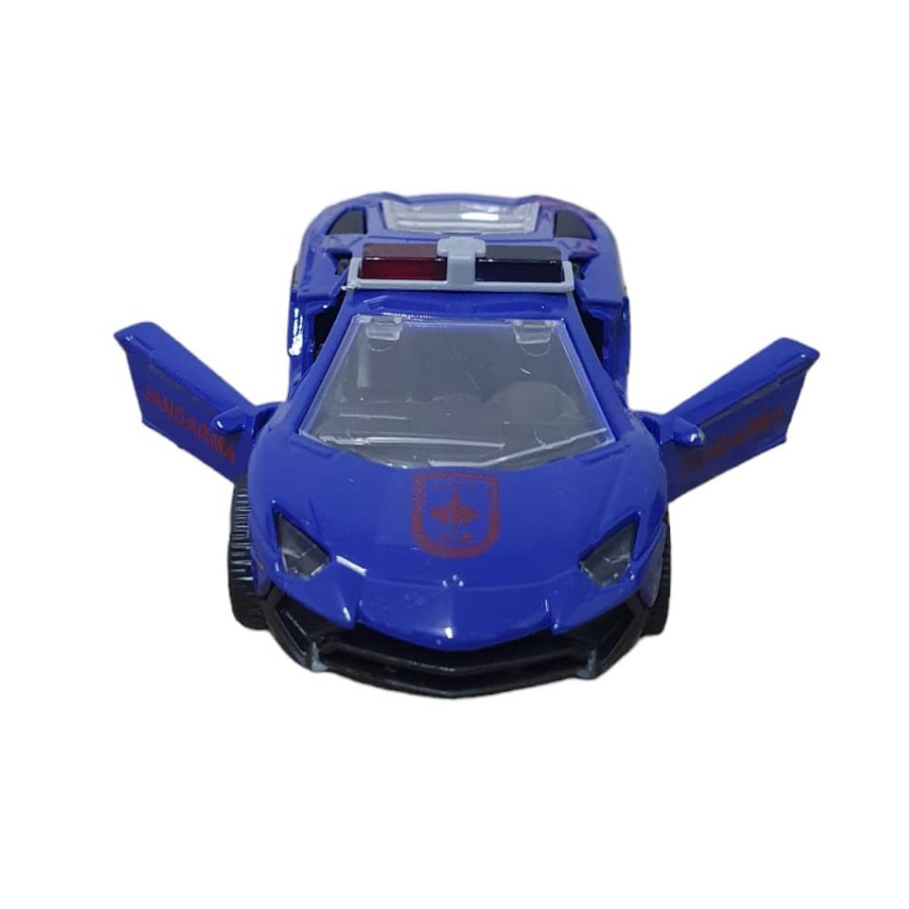 Pull Drop Metal Car Lamborgini - Gendarmerie