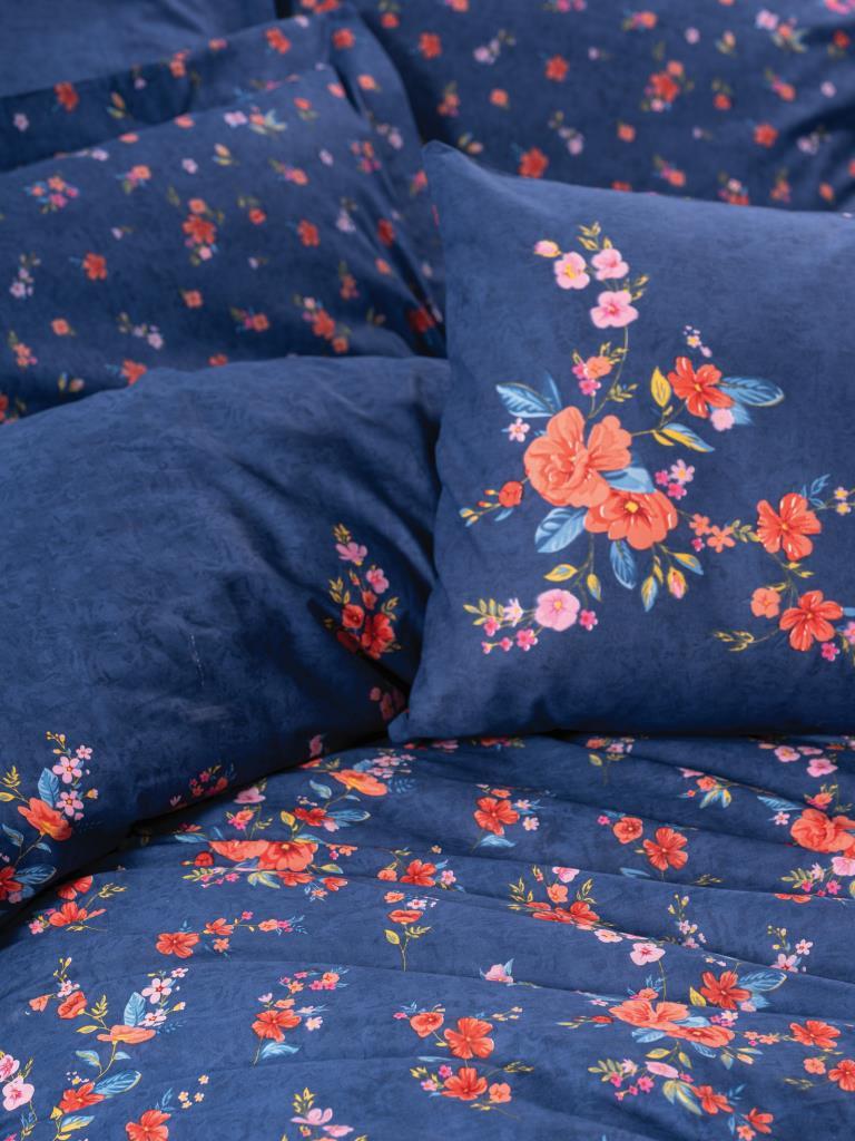 Feminen Double Duvet Cover Emery Navy Blue