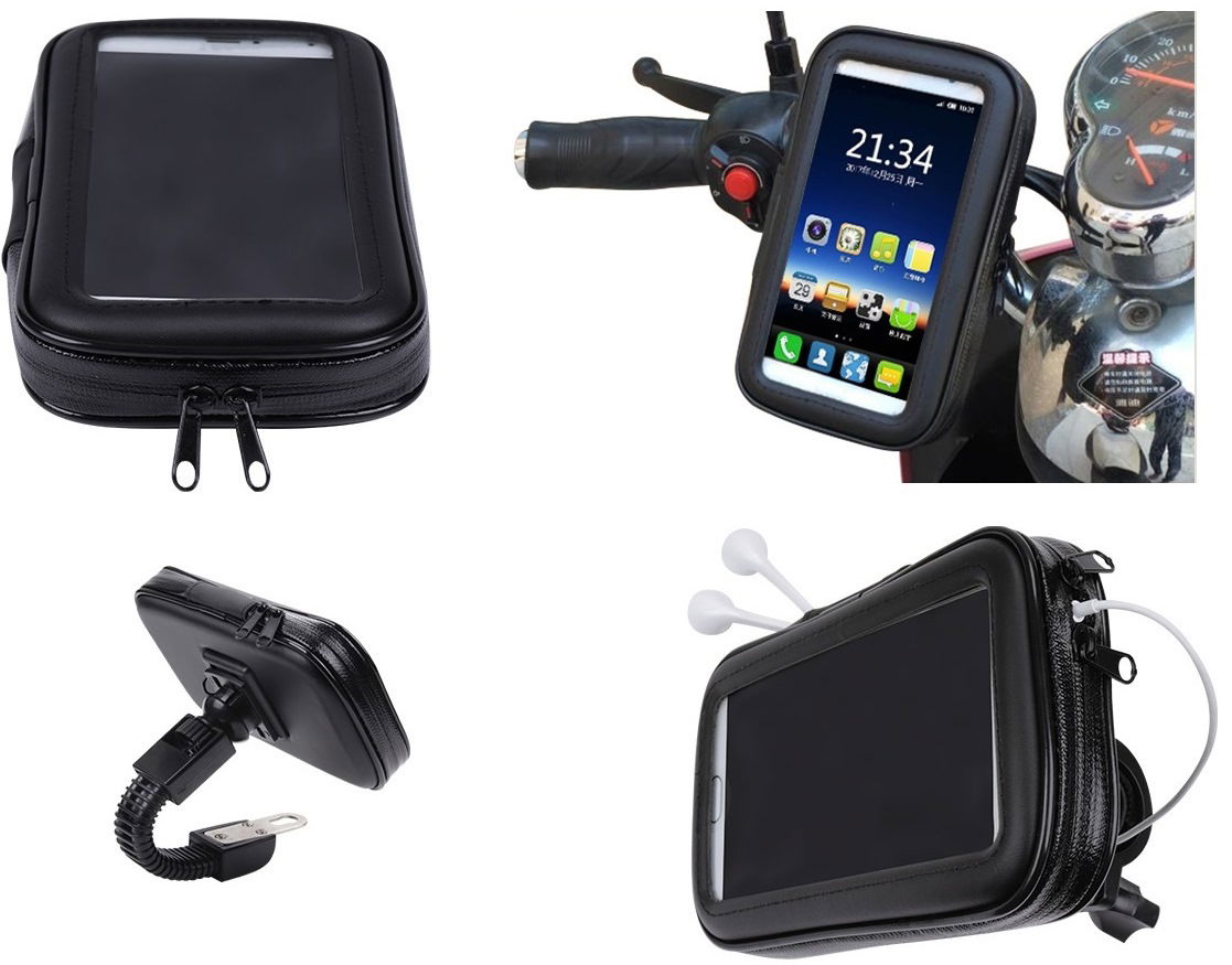 Bicycle and Motorcycle Waterproof Phone Holder 6.2