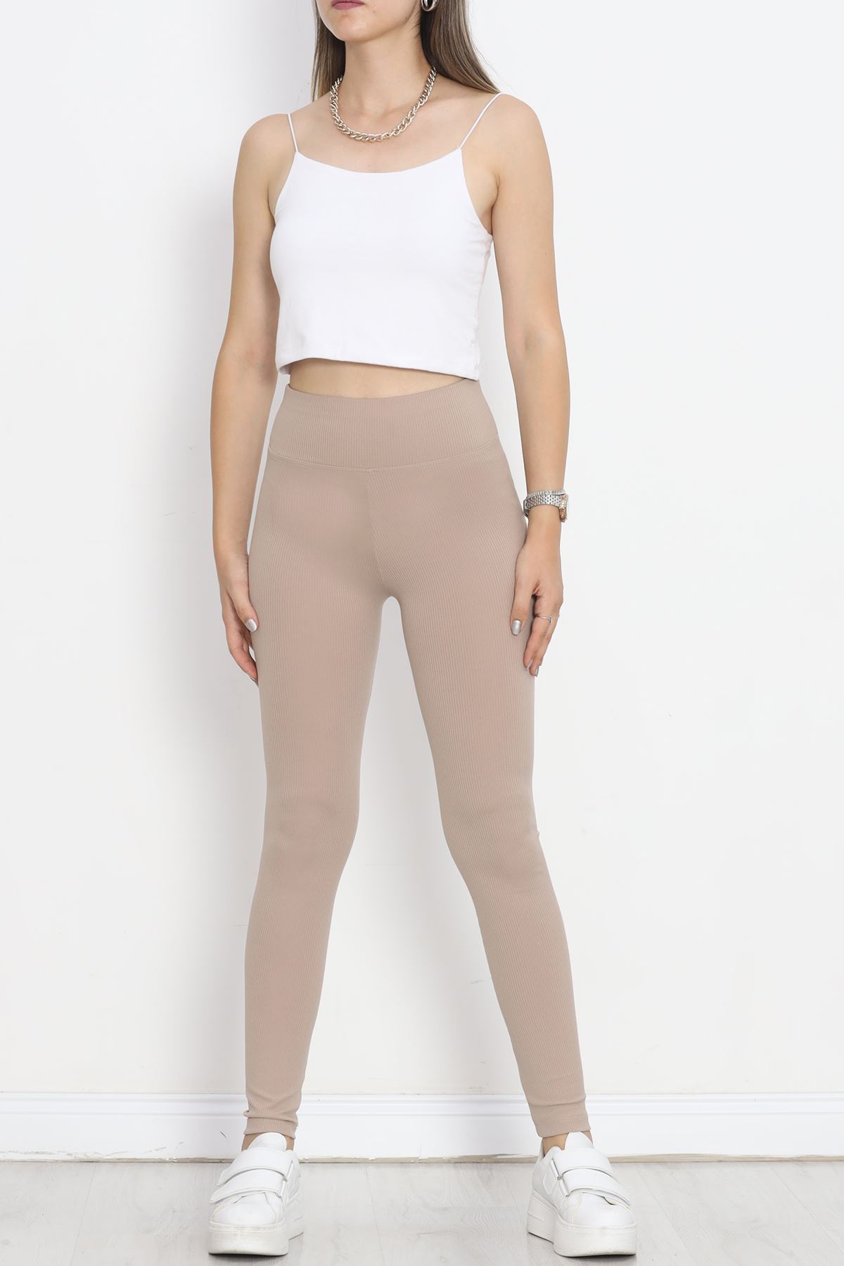 Wicking Leggings Stone