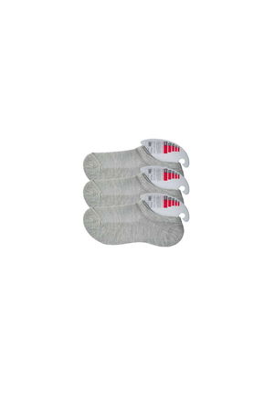 Gray Women's Invisible Socks 3 pairs