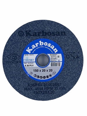 Karbosan 150X20X20 36 Grit NK Grinding Wheel