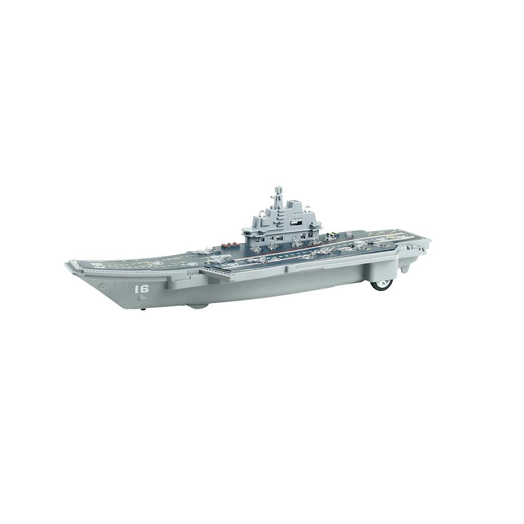 - AIRCRAFT CARRIER WITH WIND-UP LIGHTS AND MUSIC