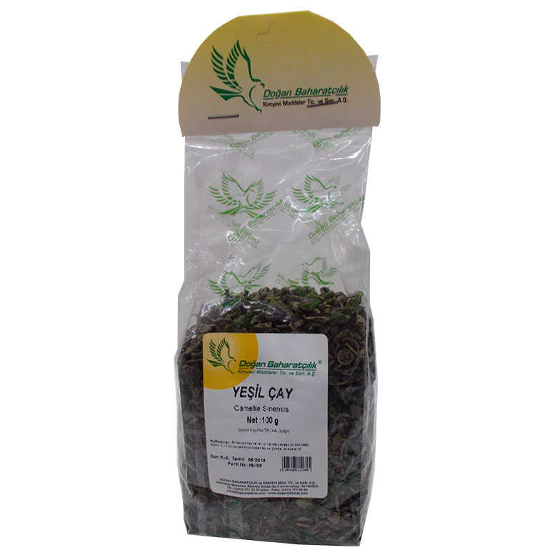 Green Tea 1st Quality Natural Imported Tea 100 Gr Package