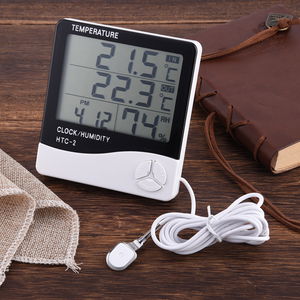 Desktop Indoor - Outdoor Digital Thermometer Humidity Meter Hygrometer