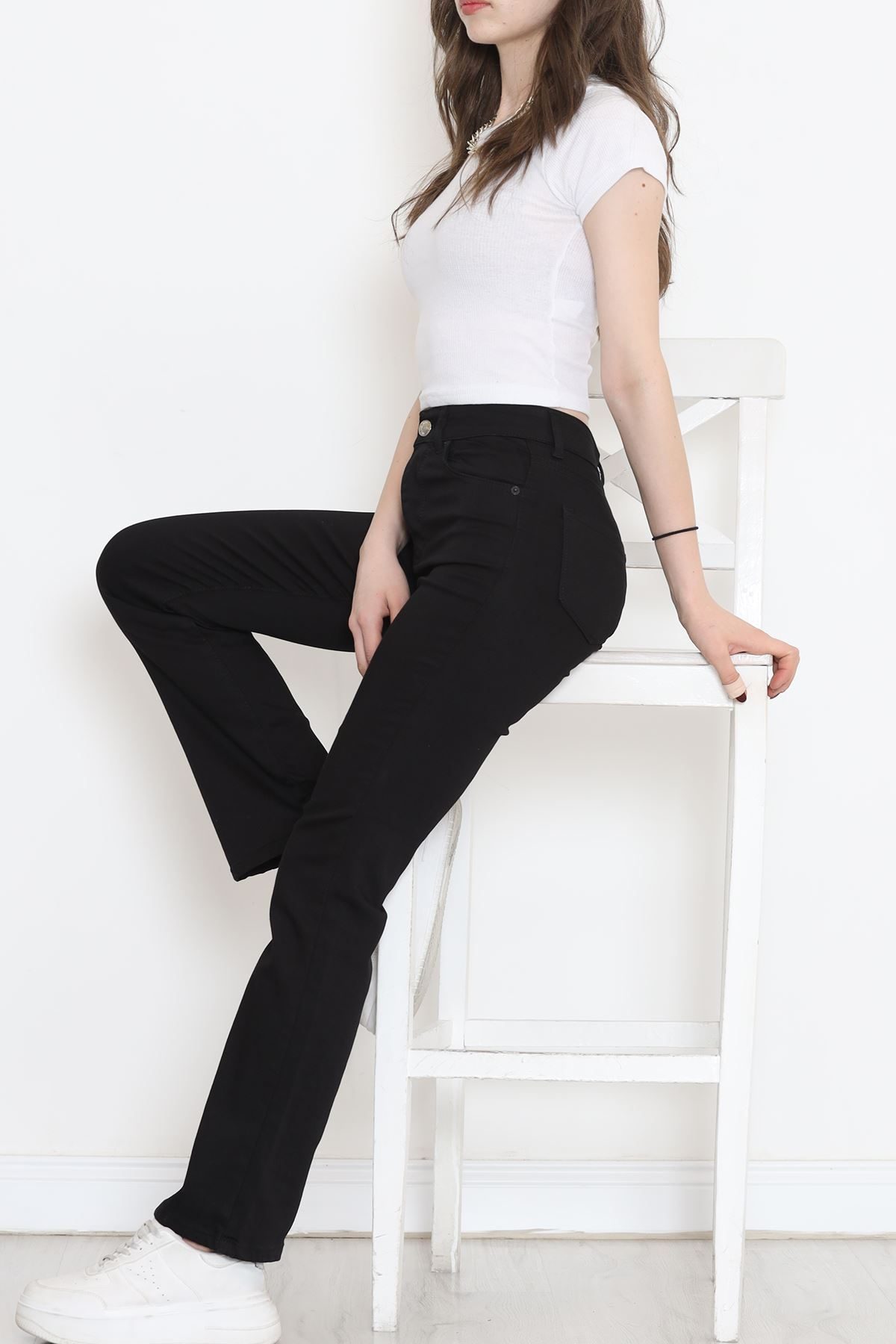 Flared Jeans Black