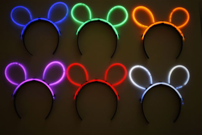 Glow Crown Phosphorescent Crown Mixed Color 12 Pieces