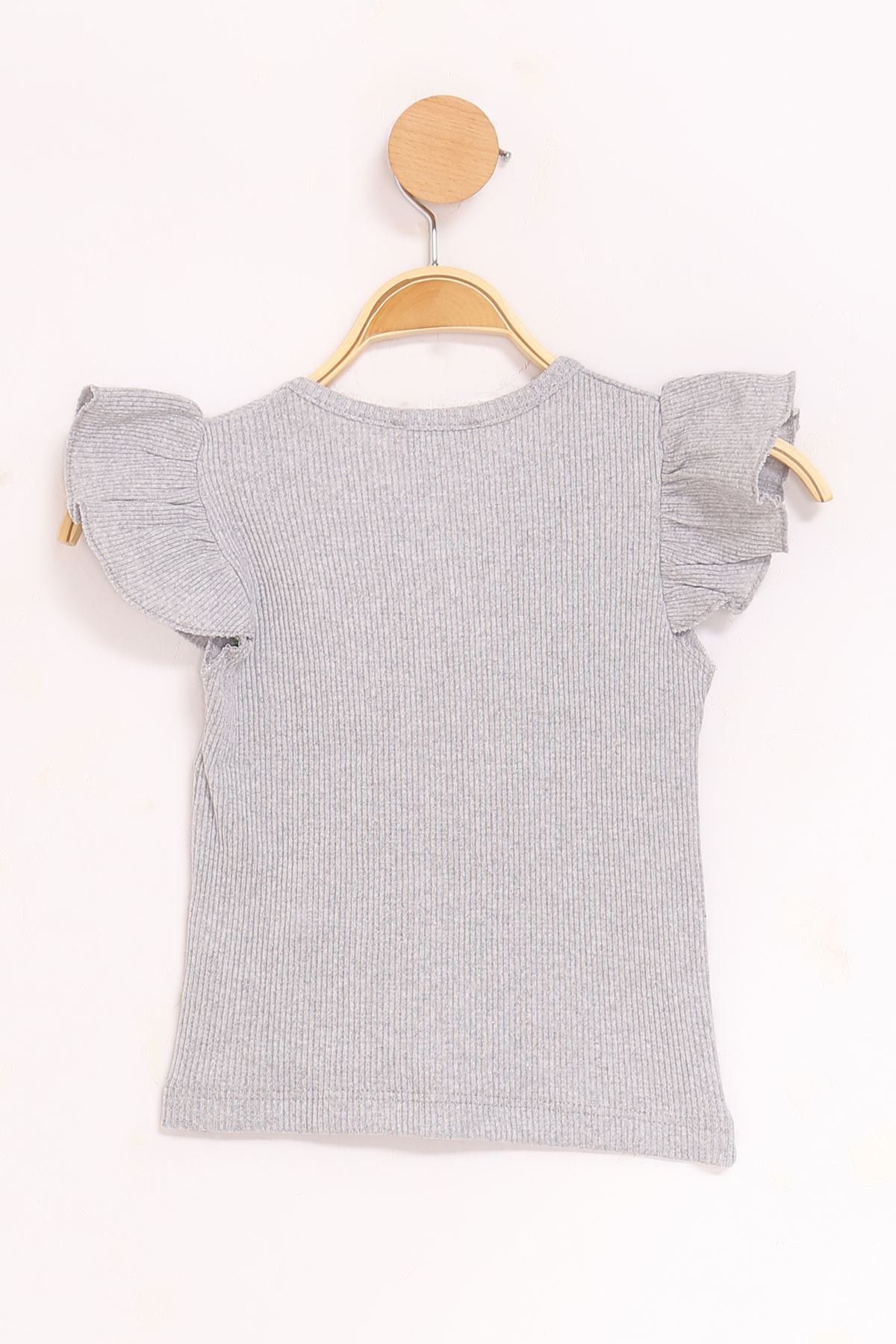 2-10 Years Children's Blouse Gray