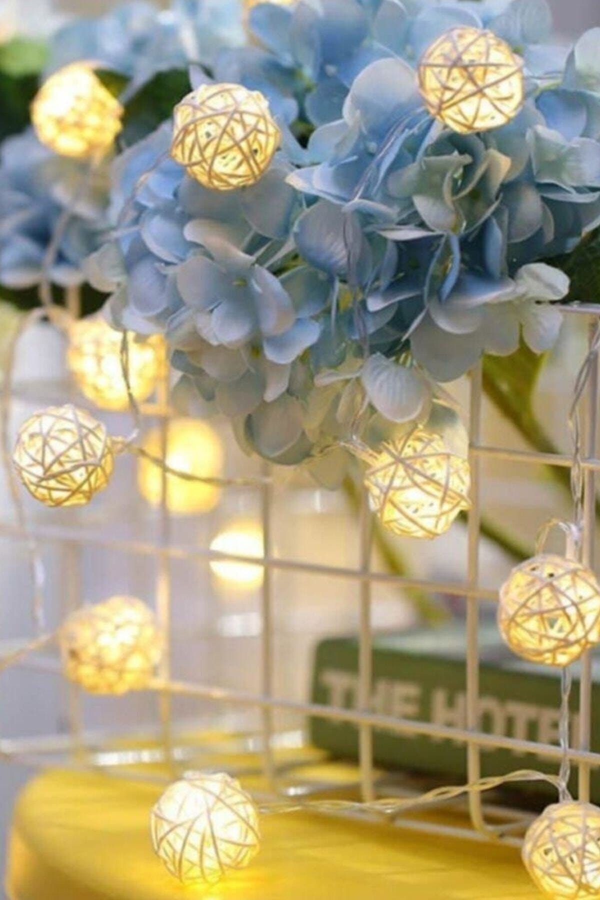 Straw Balls Led Light 2 meters DAYLIGHT Decor Lamp