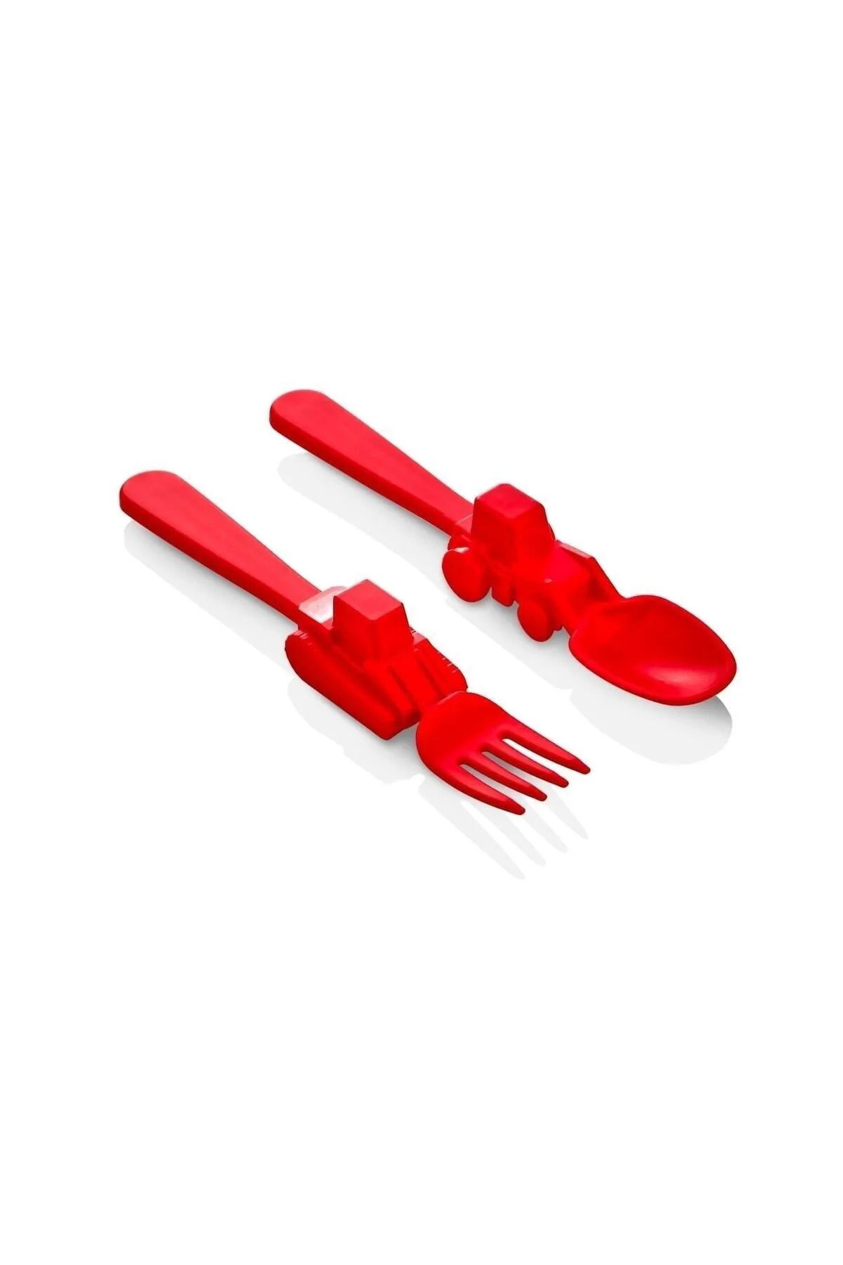 Figured Mama Cutlery Set - Red