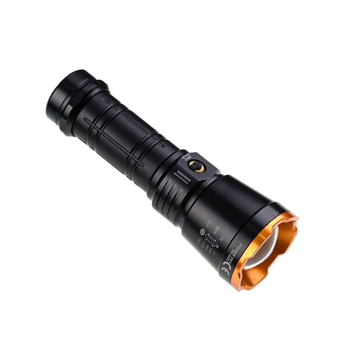 Powerdex PD-6682 Professional Rechargeable Flashlight