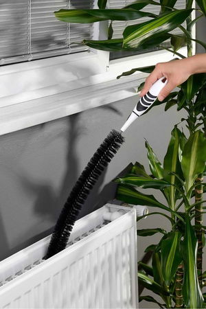 Heating Honeycomb Cleaning Brush Black