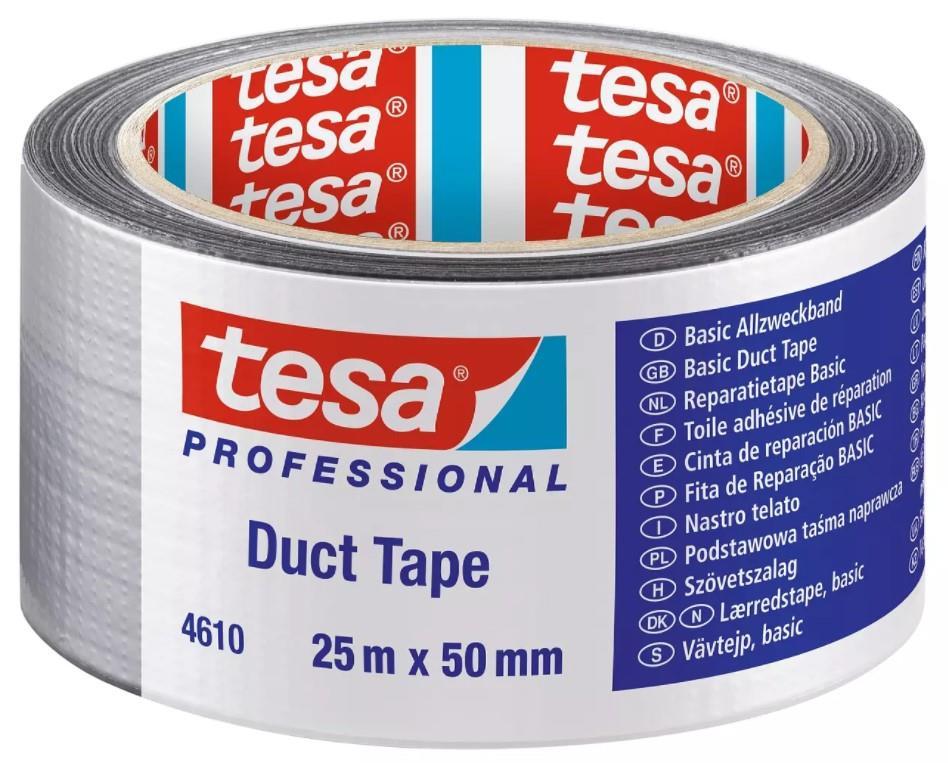 Tesa 4610 Duck Tape Gray 50 mm 25 Meters