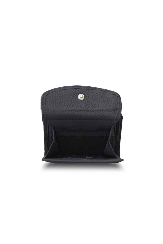 Matte Black Women's Coin Purse