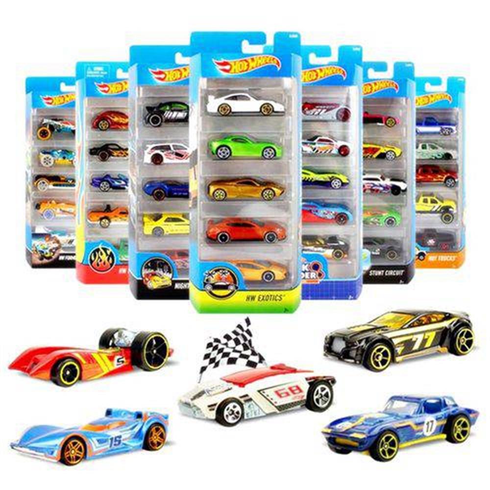 -HOTWHEELS 5-CAR SET