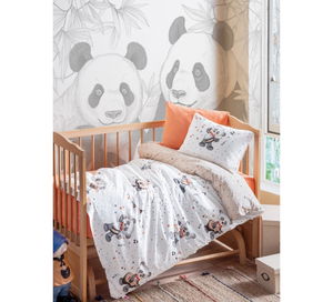 Musico Orange Baby Duvet Cover Set