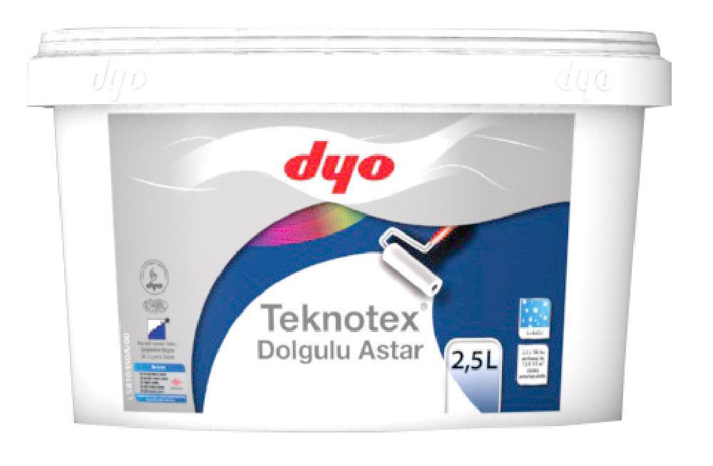 Dyo Teknotex Filled Exterior Primer 2.5 Liters White