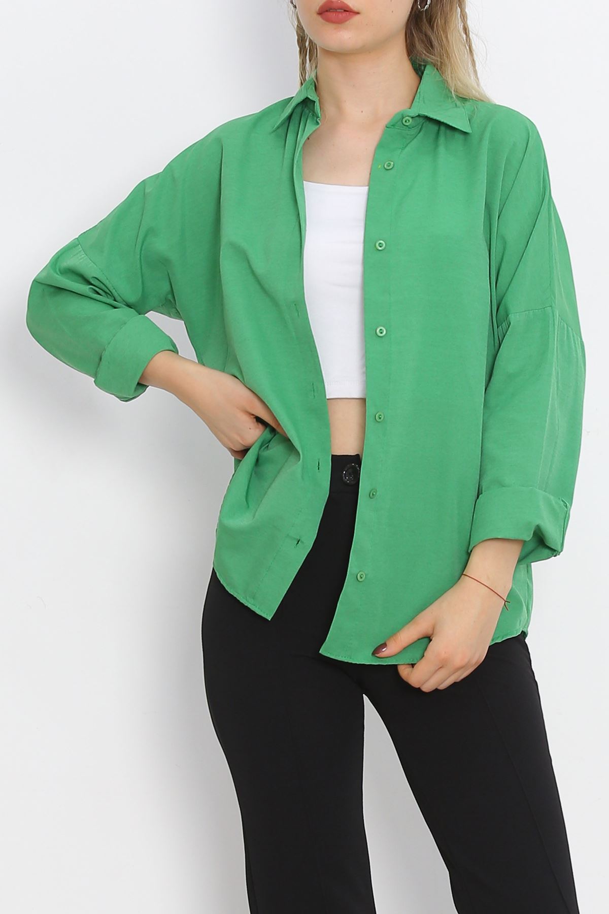 Shabby Shirt Green4