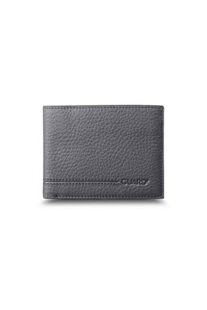 Matte Black Classic Leather Men's Wallet