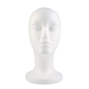 Foam White Head Mannequin