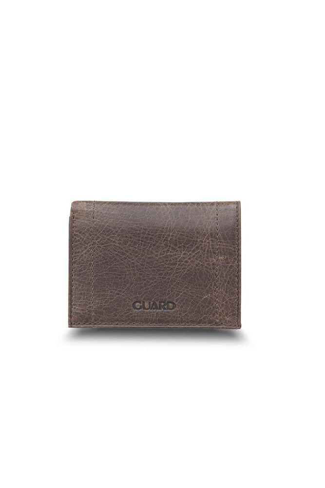 Minimal Antique Brown Leather Men's Wallet