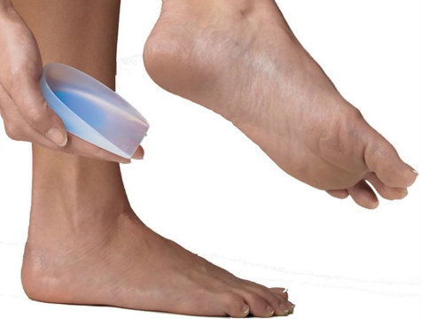 Silicone Transparent Heel Cushion