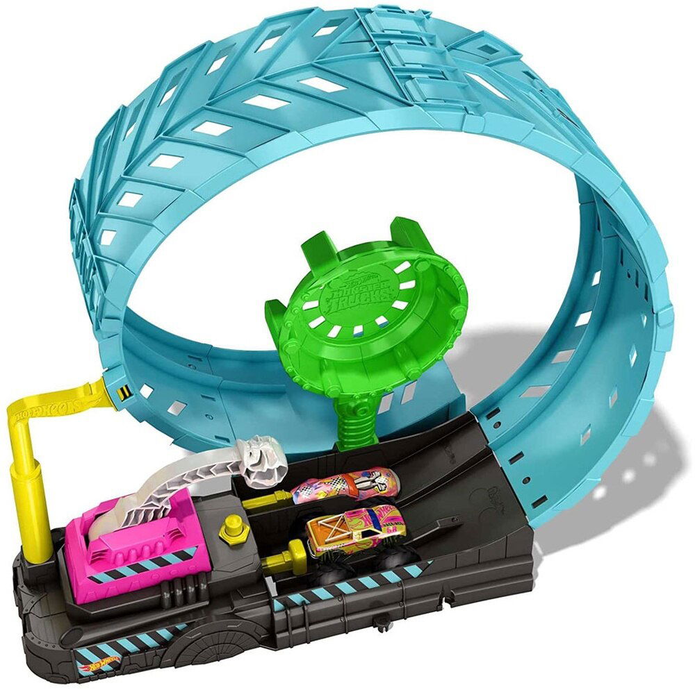 Monster Trucks Glow-in-the-Dark Circle Race Set