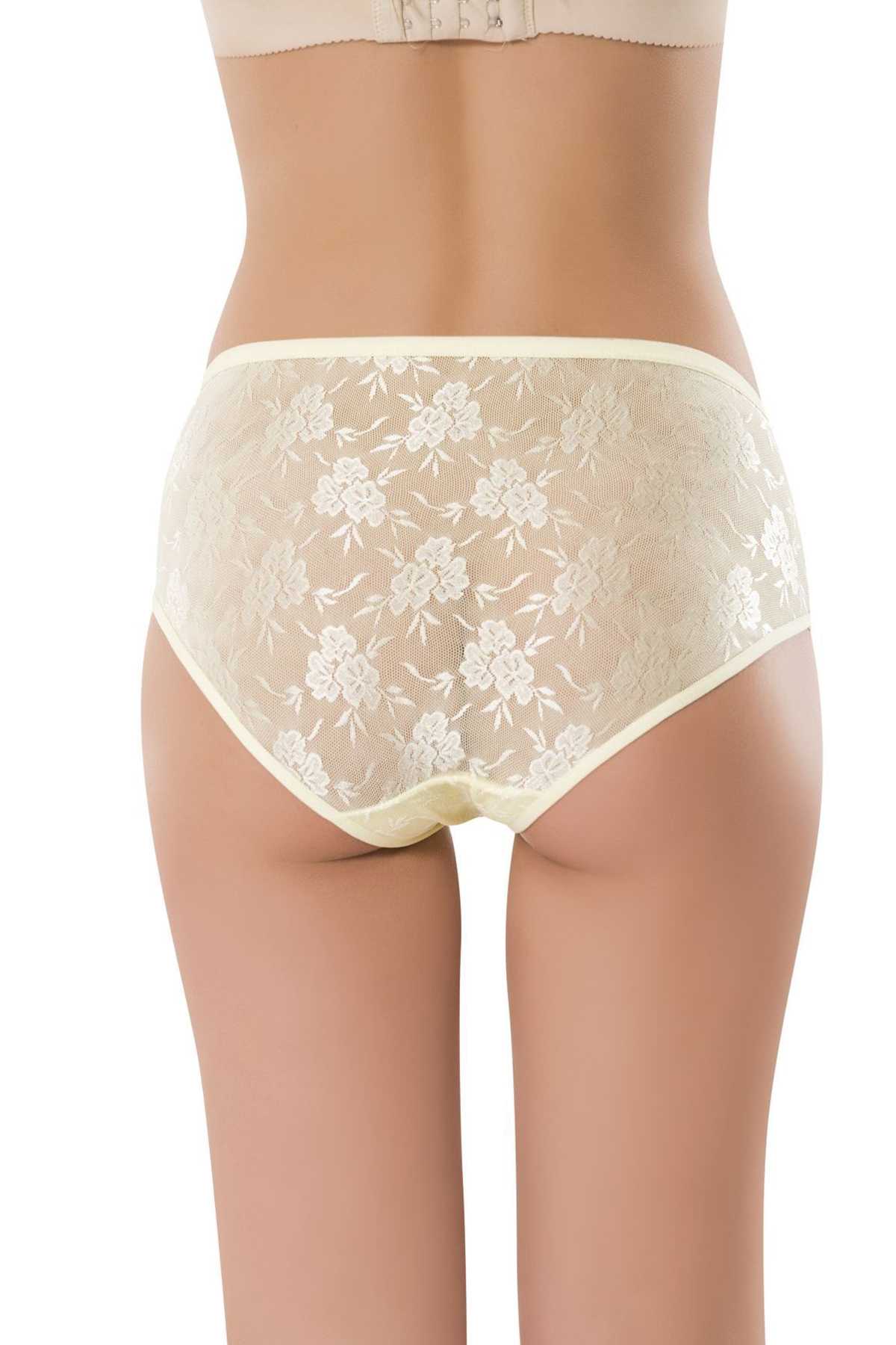 10Pcs Women's Complete Tulle Lace Bato Panties