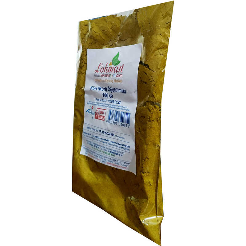 Curry Ground Spice Mix Curry Curry 100 Gr Package