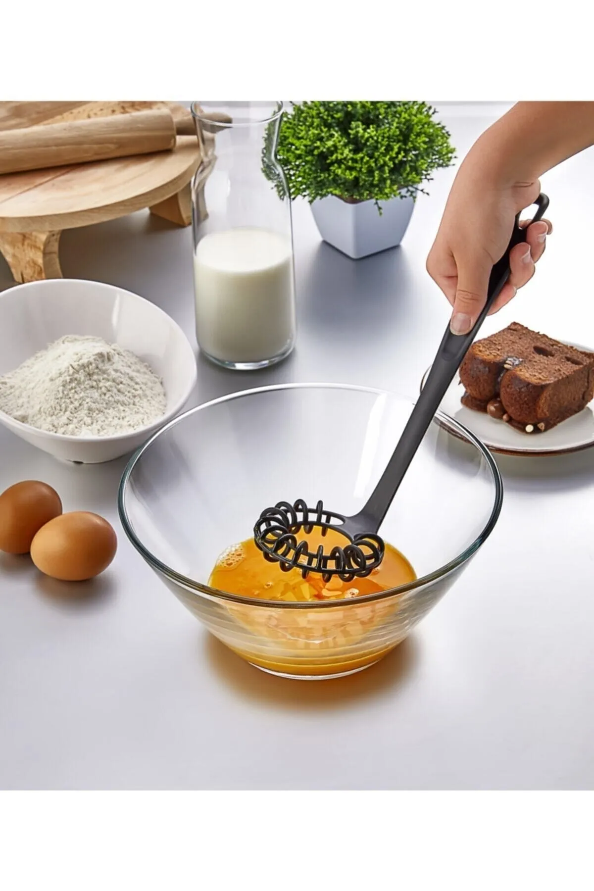 Practical Spiral Beater Flour - Egg - Cream Mixer