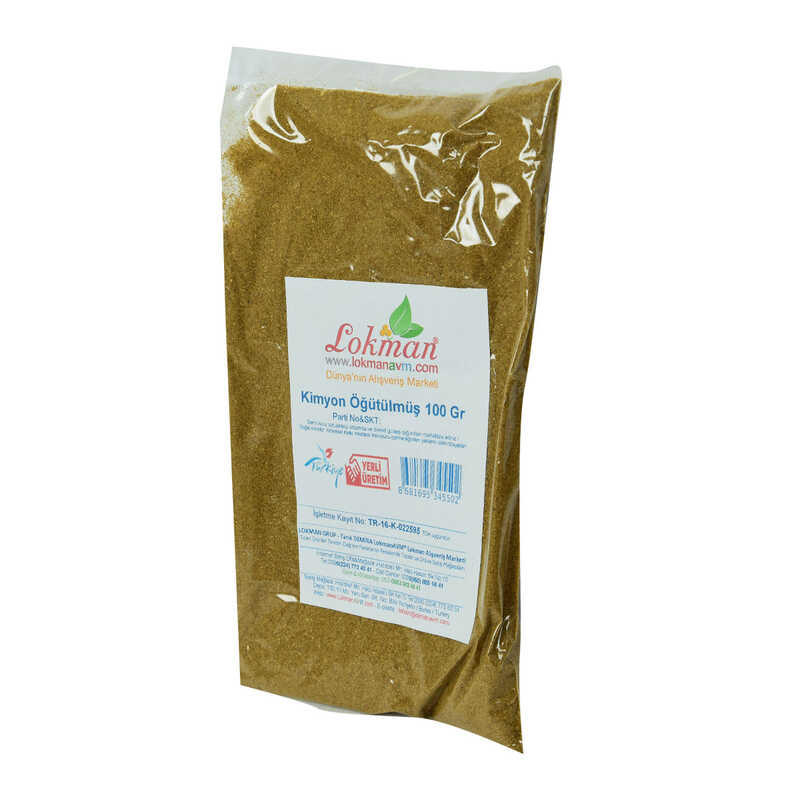 Cumin Ground Edible 100 Gr Package