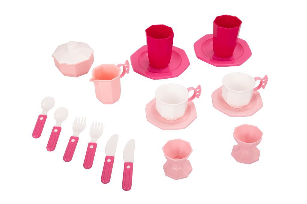 Retro Tea And Dinner Set 19 Piece Boxed