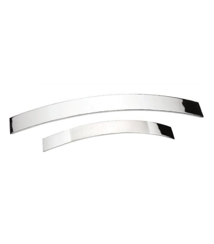 Chromed Narcissus Cabinet Drawer Handle 128 mm