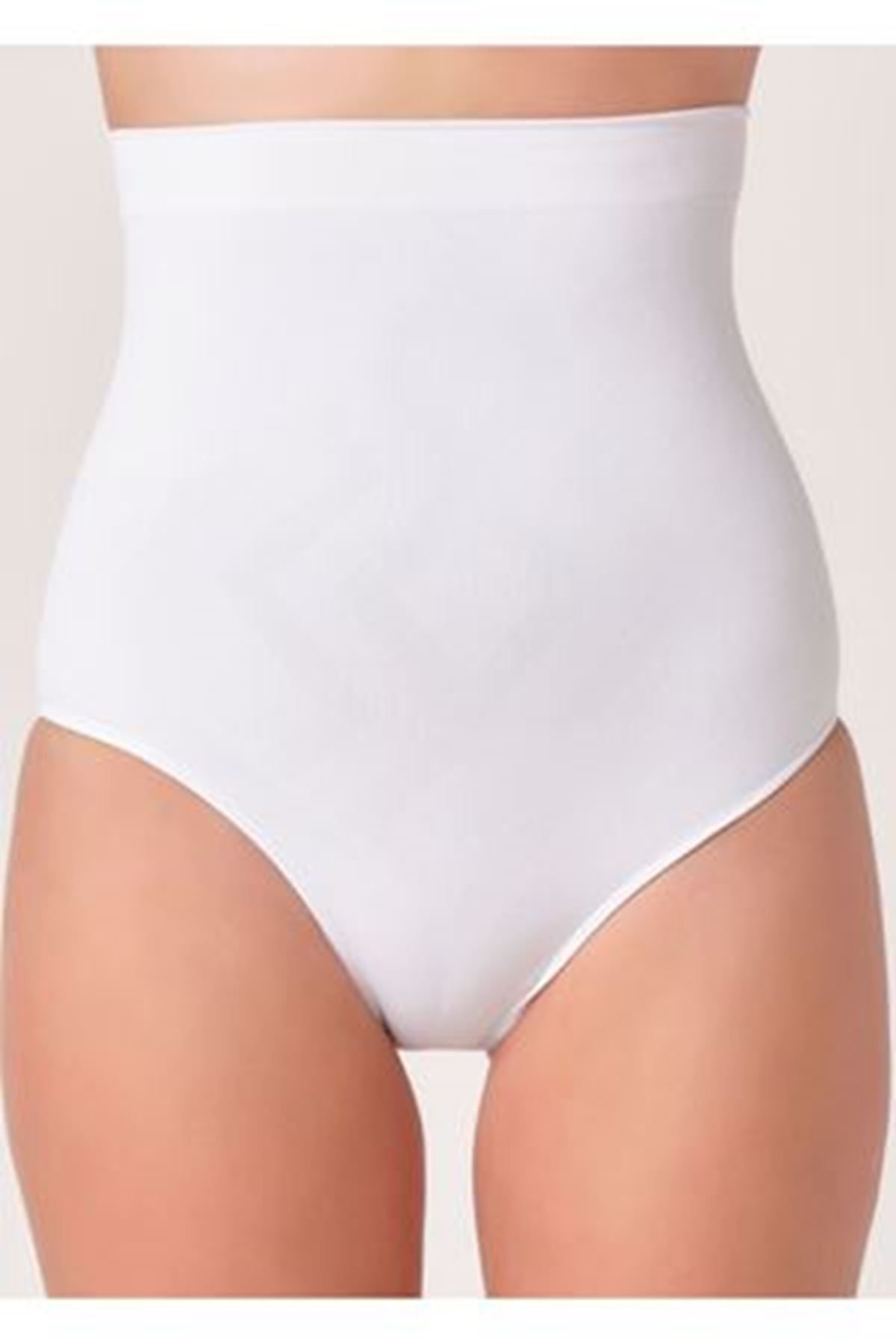 White Women's Seamless Slip Corset