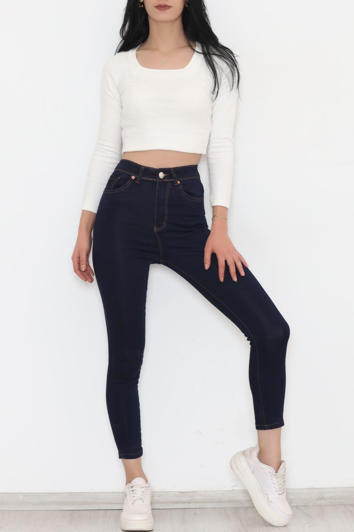 Super Lycra Jeans Navy Blue