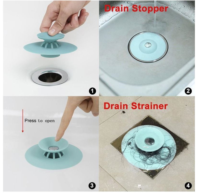 Vacuum Sink Strainer - Drain and Stop Strainer