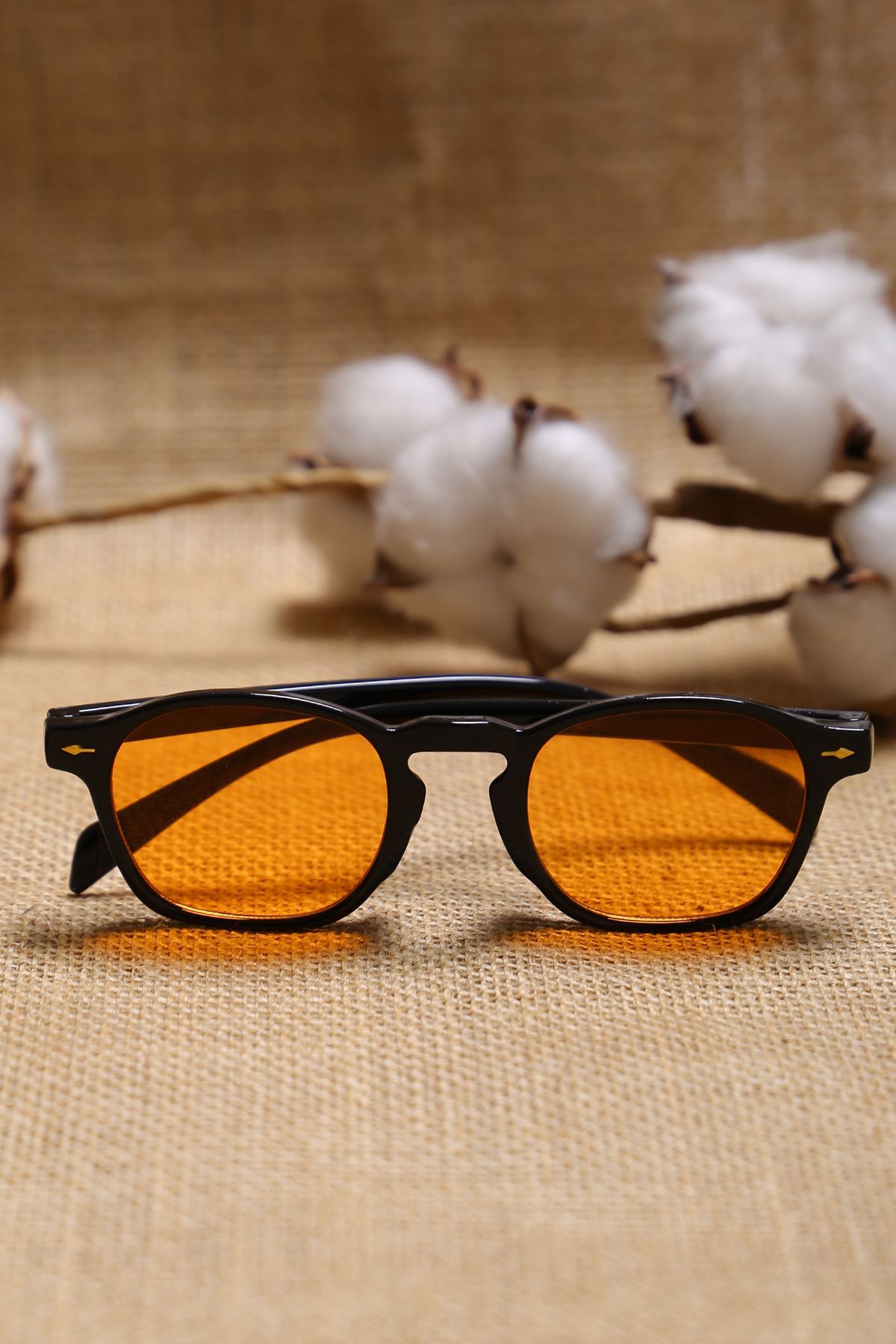 Accessory Glasses Black Orange