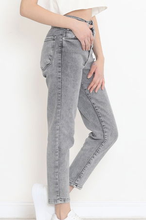 Boyfriend Jeans Açıkgri4