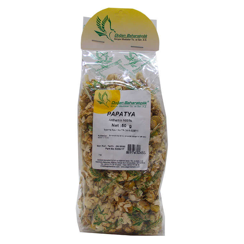 Chamomile Flower Natural 50 Gr Package