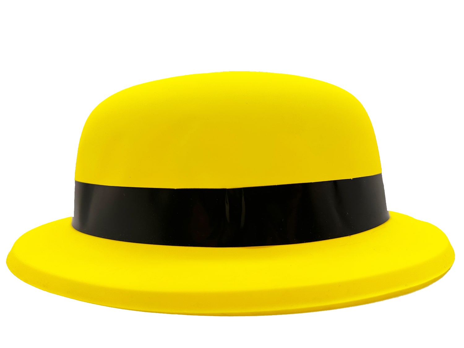 Neon Party Yellow Color Melon Plastic Party Hat