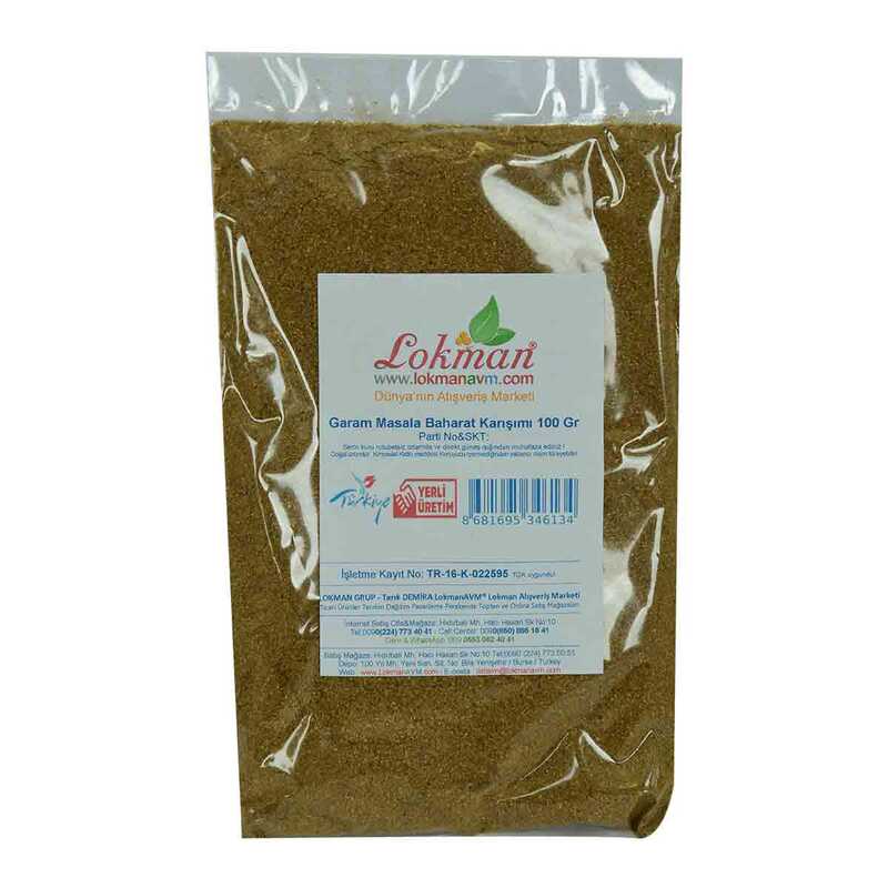 Garam Masala Spice Mix 100 Gr Package